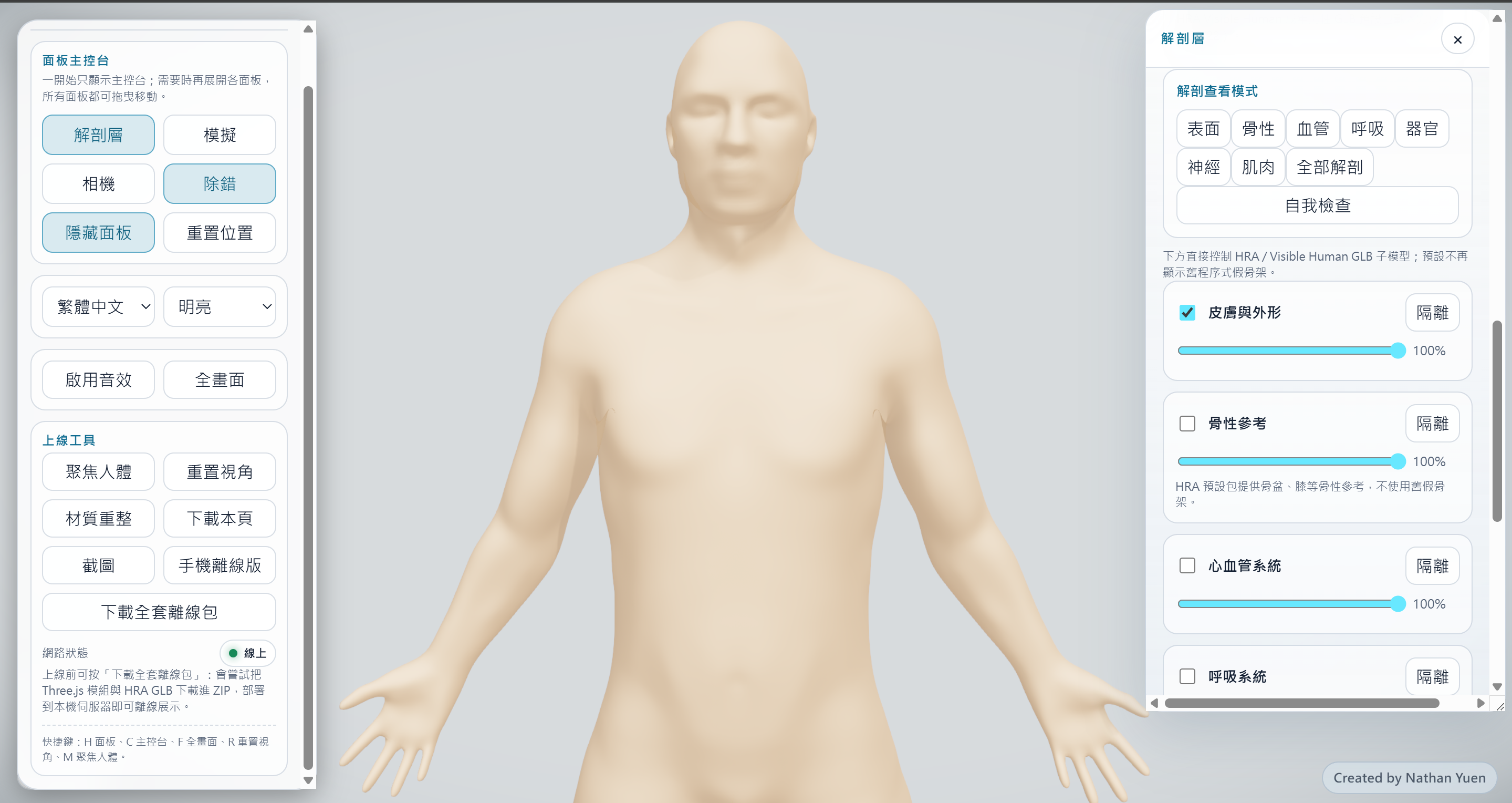 3D人體模型